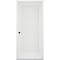 Codel Doors 32"x80"x1-3/4" Primed 1-Panel Int Flat Panel w/Ovolo Bead 20min Fire Rated 7-1/4" RH Prehung Door 2868134PRI802020MRH26DM714 - alternate 1